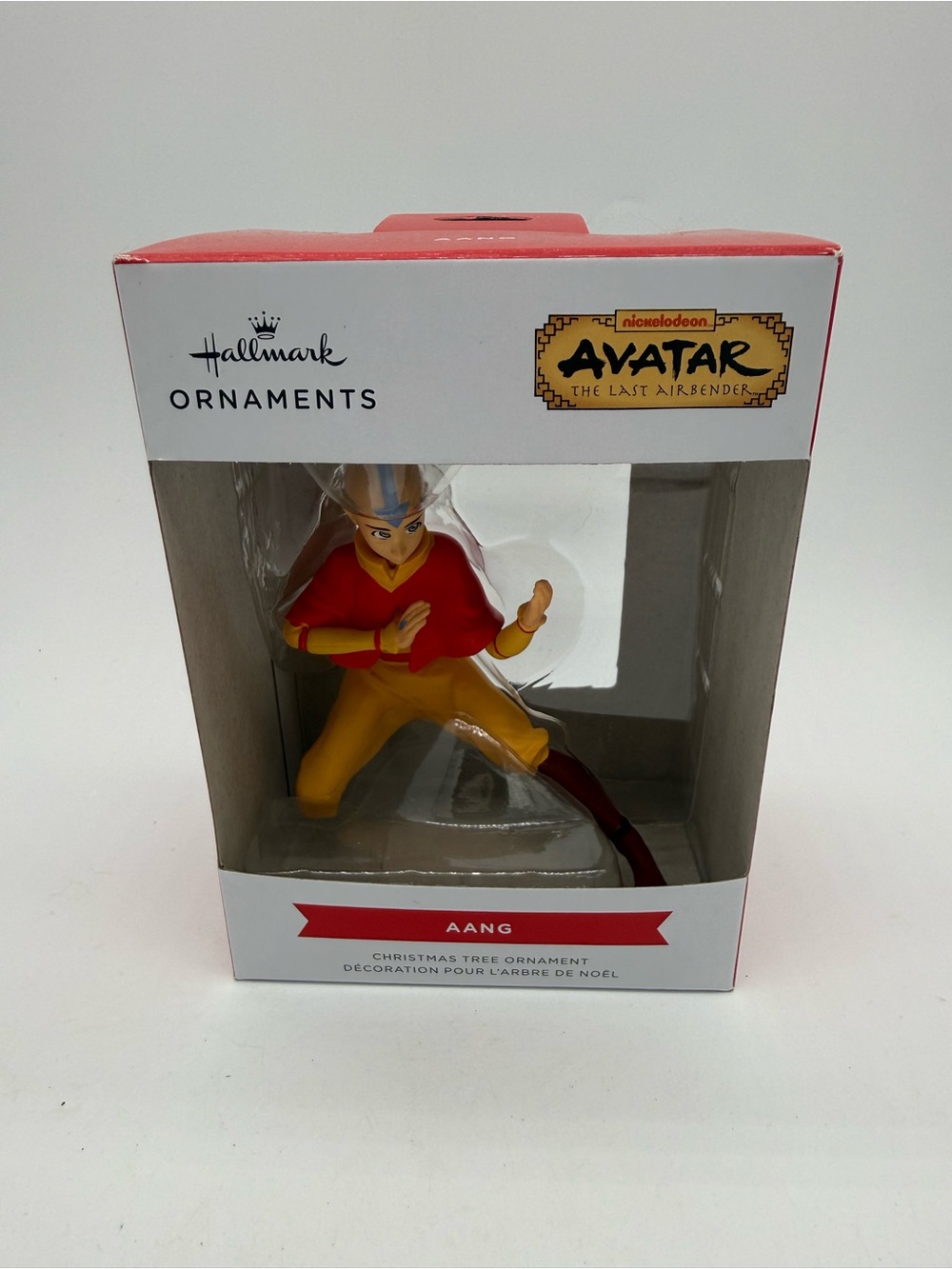 Hallmark Avatar The Last Airbender AANG Christmas Holiday Ornament Fire Nation N